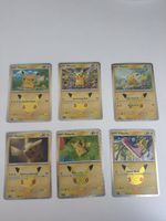 Pokemon 30th celebration Pikachu Karten