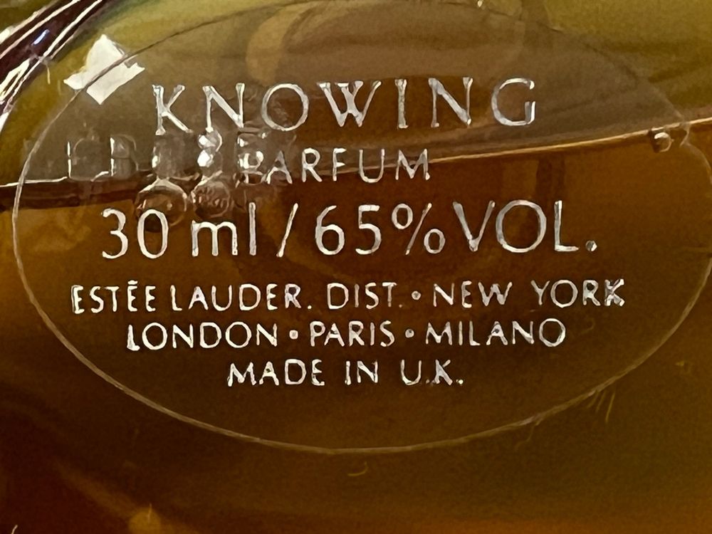 Parfum EST E LAUDER Knowing 30ml Kaufen auf Ricardo