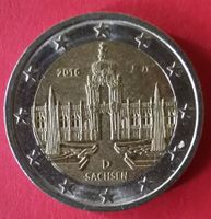 Deutschland - 2 Euro 2016 J - Sachsen Zwinger Dresden
