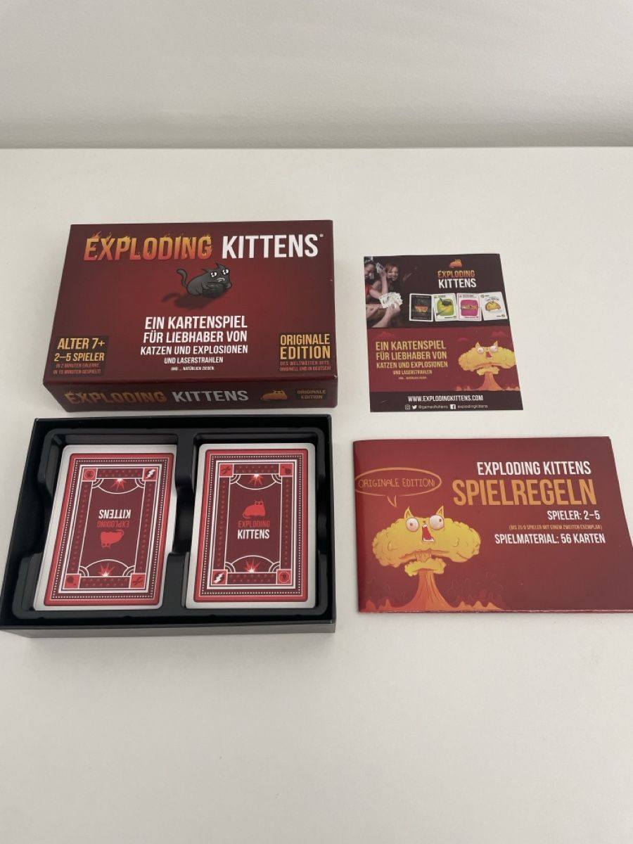 Jeux: Exploding Kittens Kartenspiel Original – D'occasion à Zürich par mar_t6nb 2