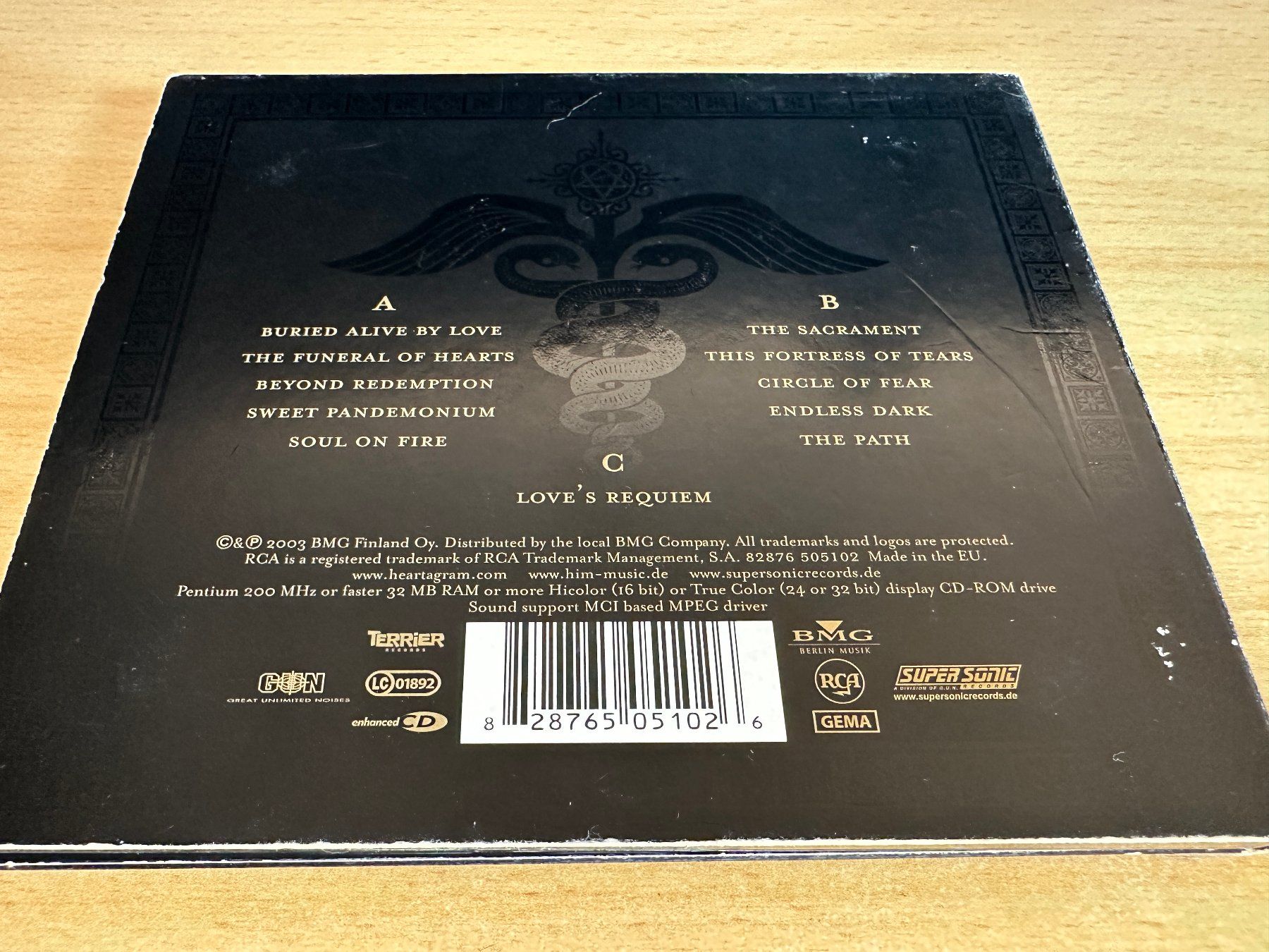 CDs: HIM – Love Metal – Gebraucht aus Rikon im Tösstal von Alpenmutz 1