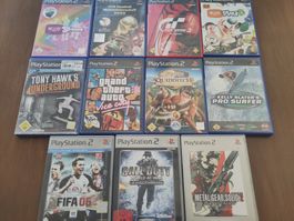 PS2 Spiele Sammlung