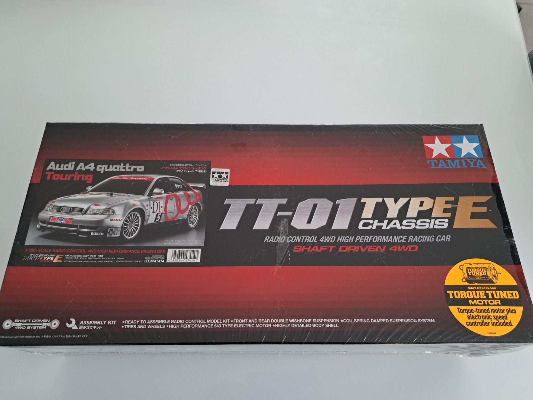 Tamiya Modellismo RC: Tamiya  TT-01 Type e Audi Quattro A4 Touring – Nuovo e nell'imballaggio originale da Au (SG) venduto da mavi4114 1