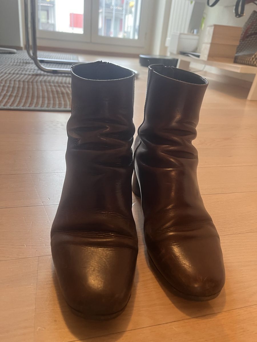 Sandro Damenschuhe: Sandro ankle boots size 39 burgundy – Gebraucht aus Zürich von AlineCr