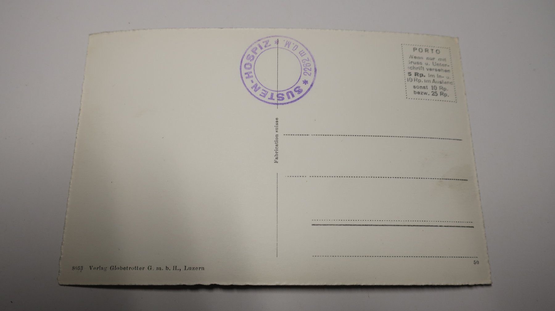 Cartoline postali: Tierberglihütte mit Terberge – Usato da Cormoret venduto da Pascalll2001 4
