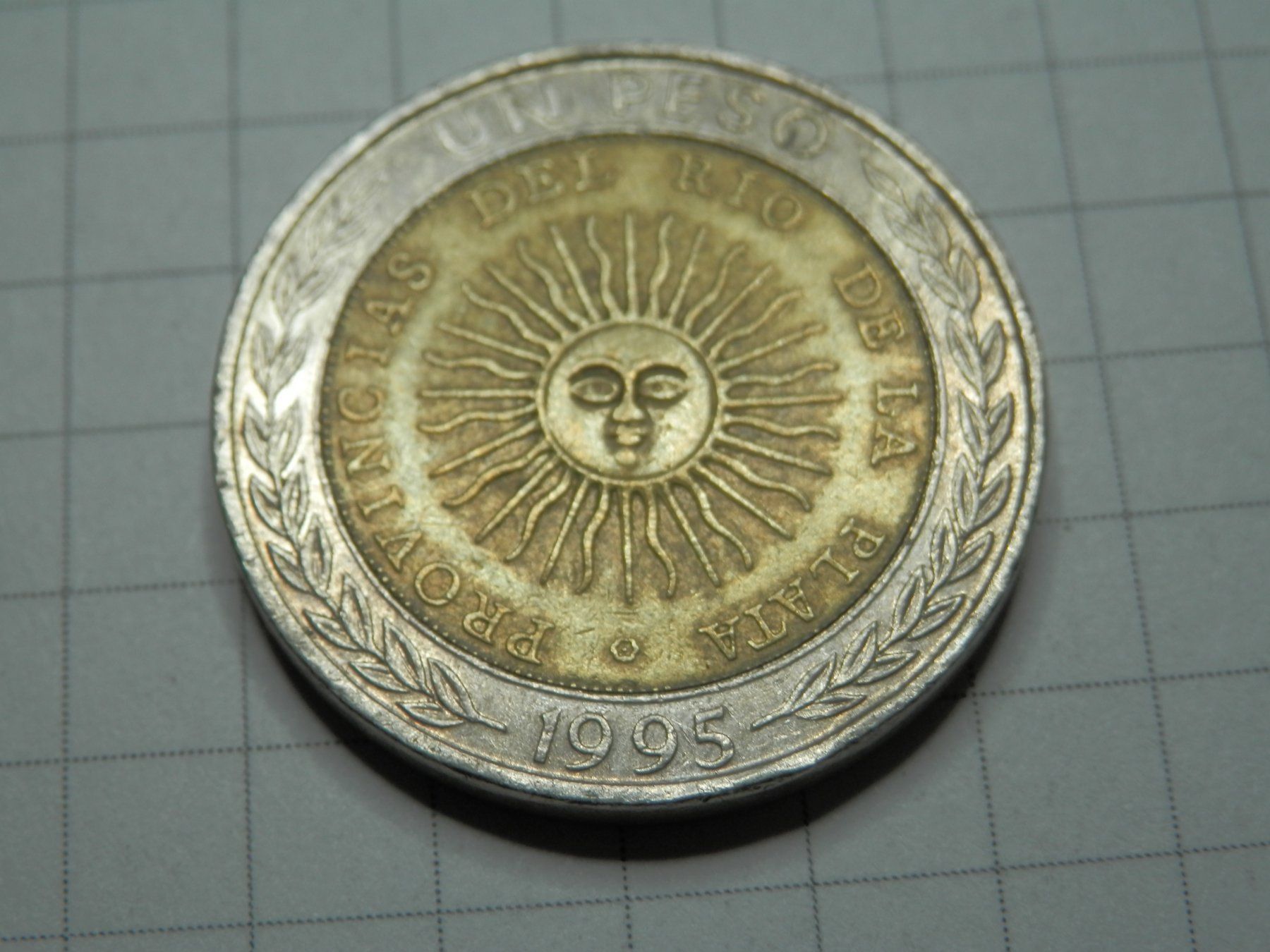 Tutti le monete: Argentinien  1 Peso, 1995 – Usato da Weiach venduto da weiach81