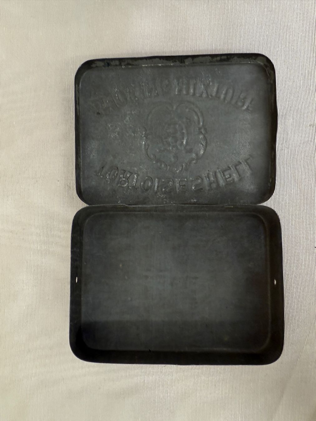 Sonstige Tabakwaren: Antike Tabakdose „Tortoise Shell Smoking Mixture“ – Gebraucht aus Zürich von serraphim 6