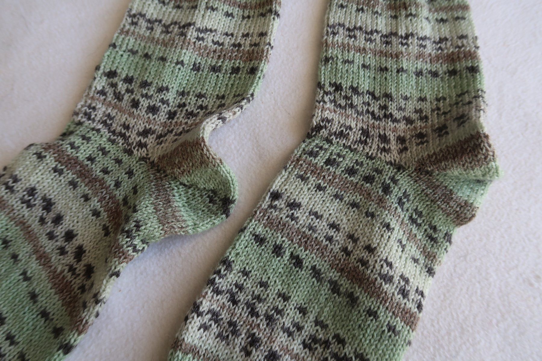 Calze: Handgestr.Wollsocken  Gr. 39/40   (458) – Nuovo e nell'imballaggio originale da neuenhof venduto da Caterchen 2