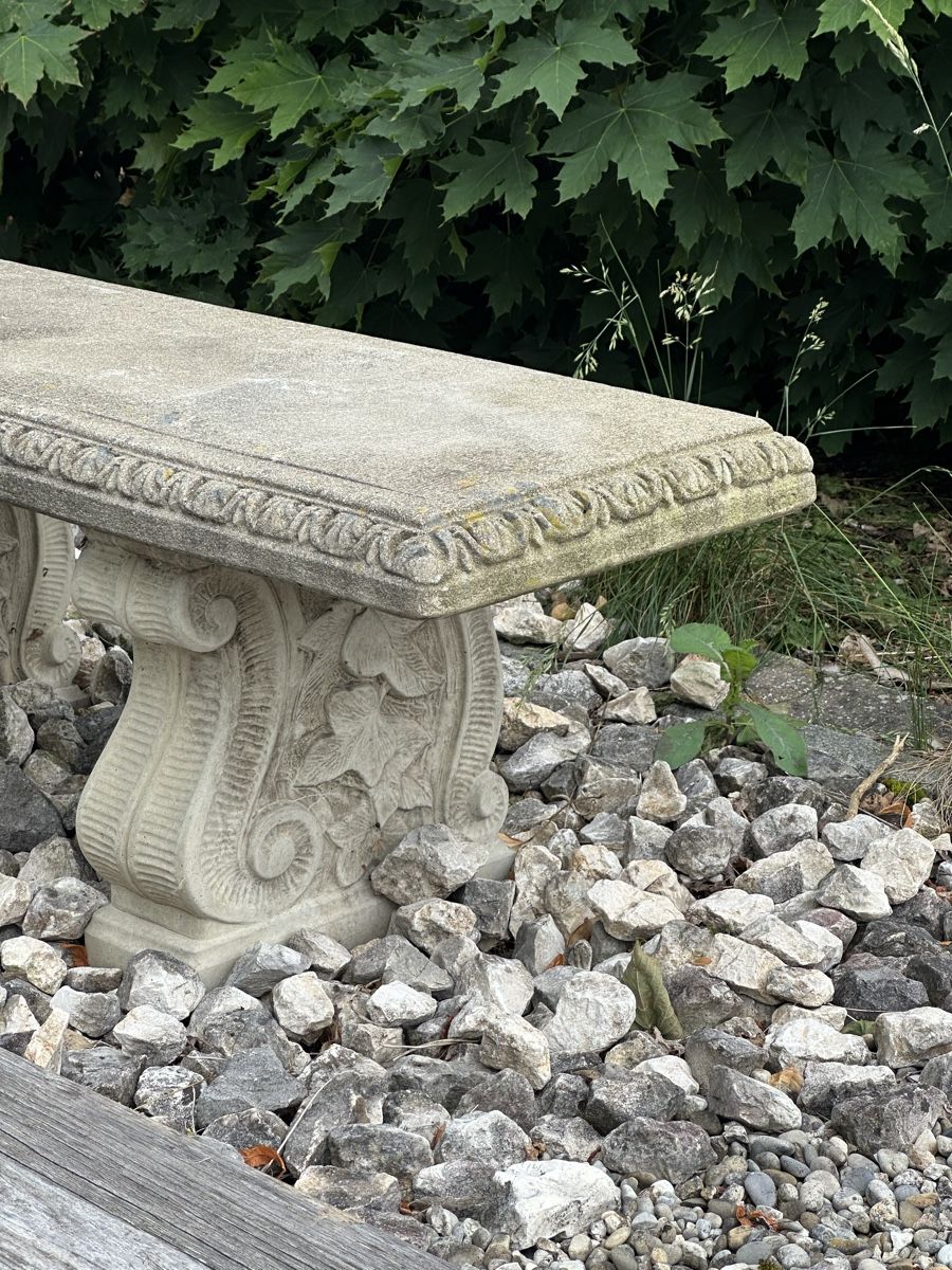 Panchine: Gartenbank aus englischem Steinguss TOP – Usato da Aedermannsdorf venduto da Emely2019 2