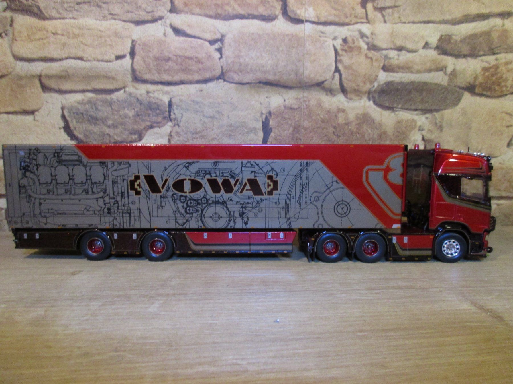 Tekno Modellini d'auto: Tekno 1:50  Scania Vowa – Nuovo (secondo la descrizione) da Ennetmoos venduto da Truckdiver 3