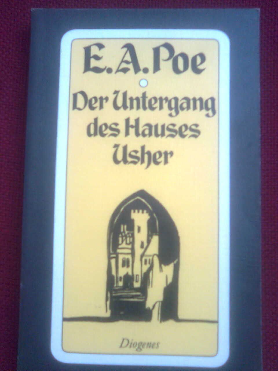 Libri: E. A.Poe Der Untergang des Hauses Usher – Usato da Basel venduto da Alacant