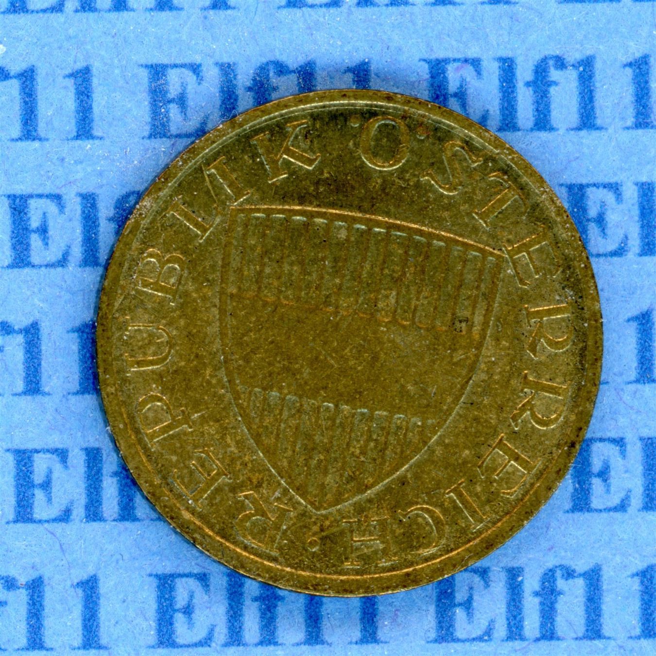 Tutti le monete: ATS___0.50 1990 -vz 50 Groschen – Usato da Widnau venduto da Elf11 1