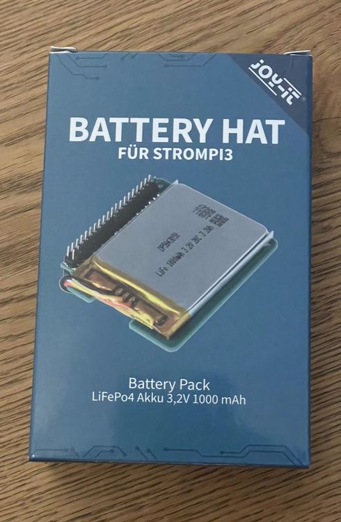 STROMPI3 Battery Hat 1000mah *NEW* (Raspberry Pi) (Neu und ...
