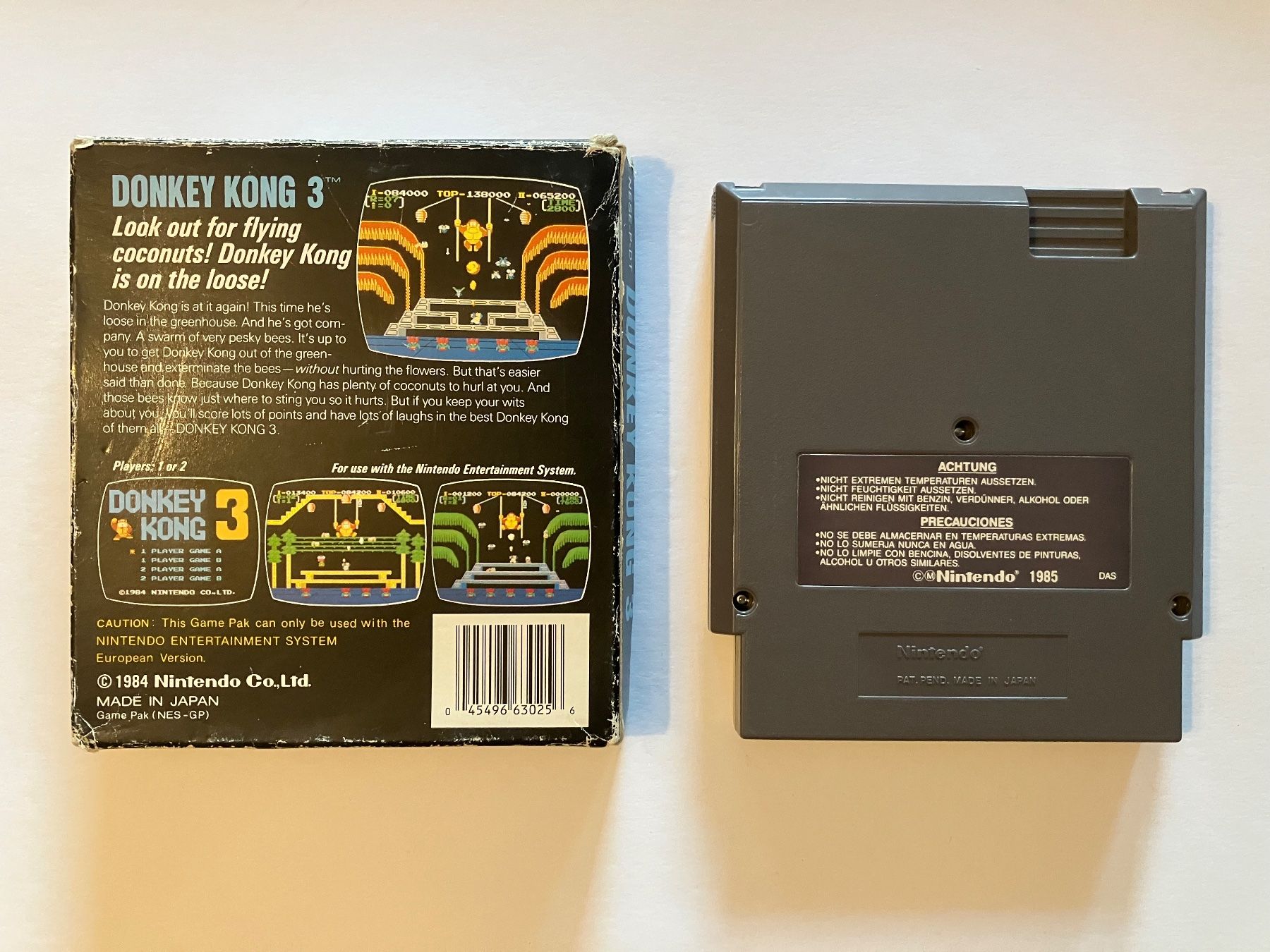 Nintendo Giochi: Donkey Kong 3 – NES – Usato da Ecublens VD venduto da Le_marchand_geek 1