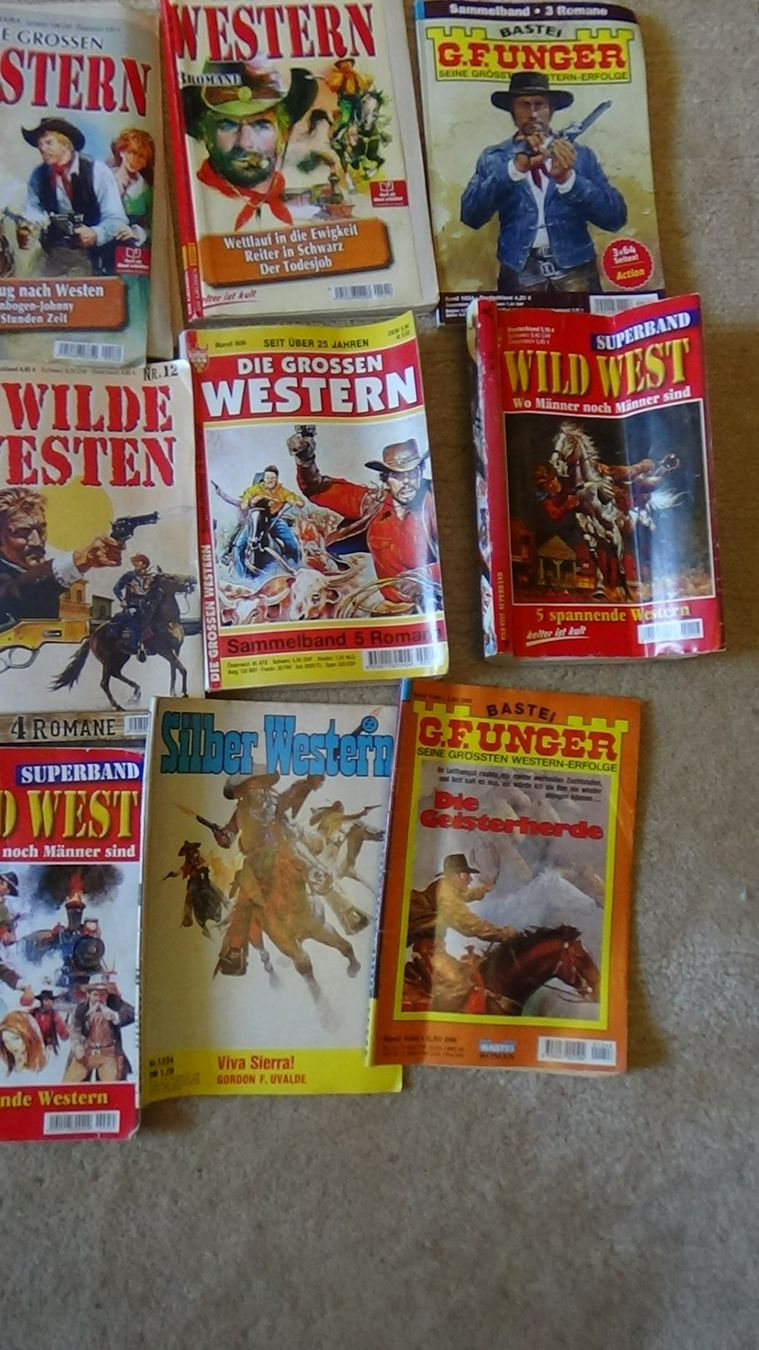 Bücher: Romane Western – Gebraucht aus Wiedlisbach von Bobesch10 2