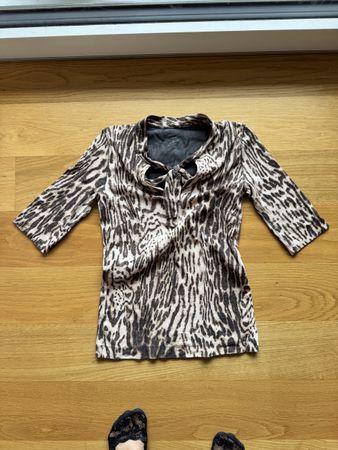 Damen Pullover Leo-Muster Grösse S Marcain