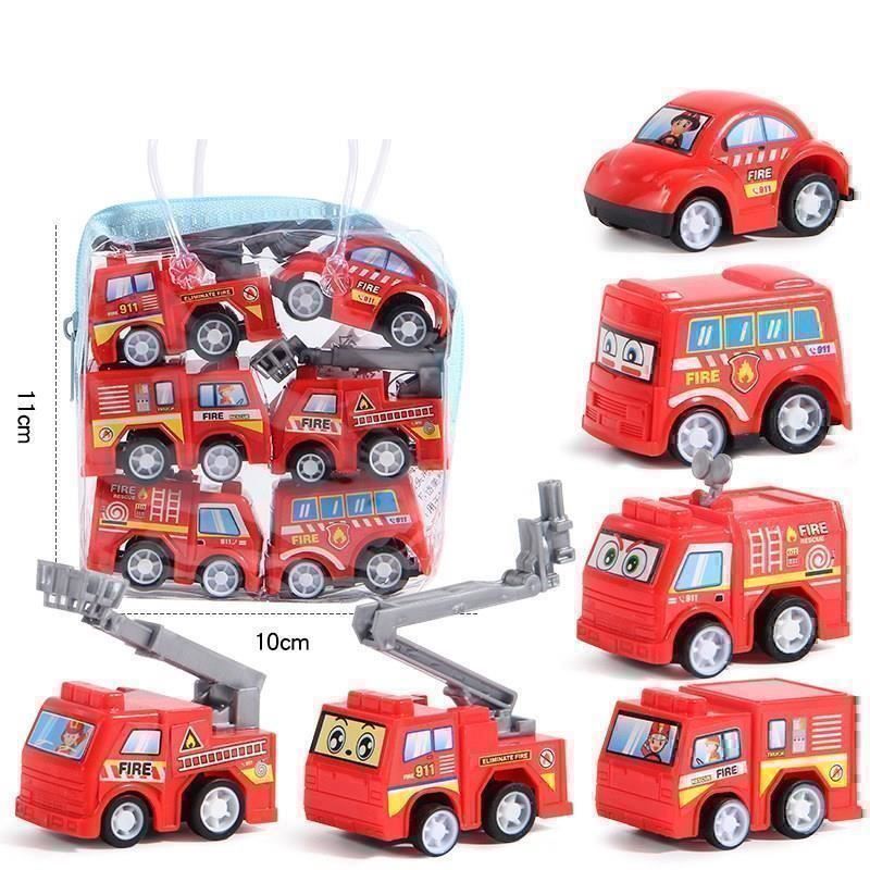 Giocattoli: 6 x camion de pompiers jouets – Nuovo e nell'imballaggio originale da Gurmels venduto da Swisspod 2