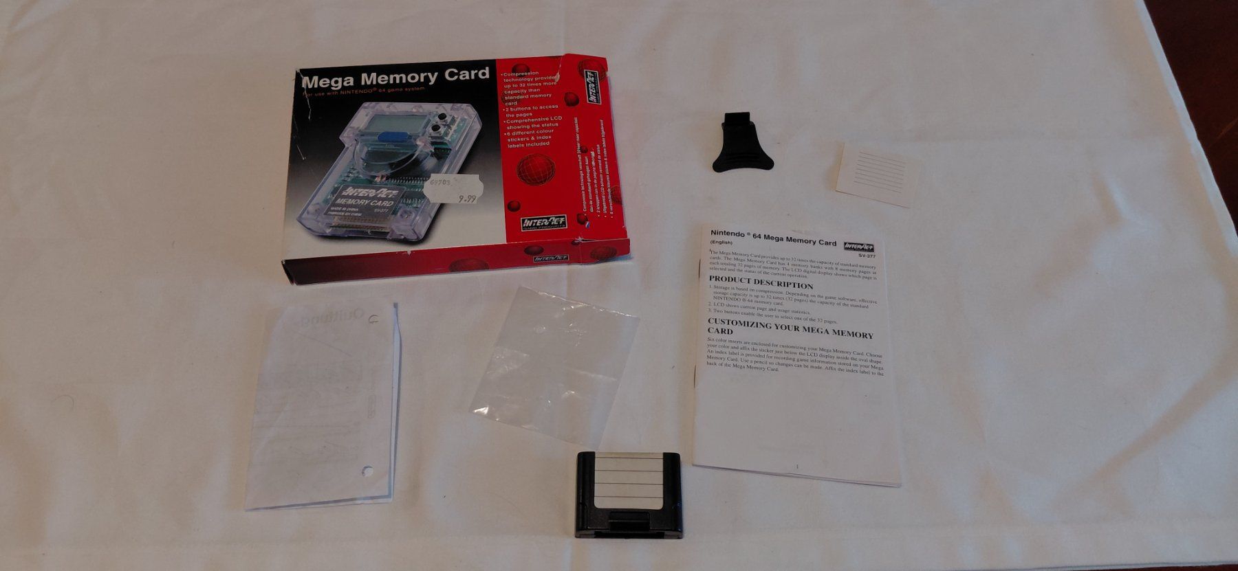 Nintendo Lecteurs & Adaptateurs: Nintendo 64 Memory Card OVP – D'occasion à Gretzenbach par Uli1980 2