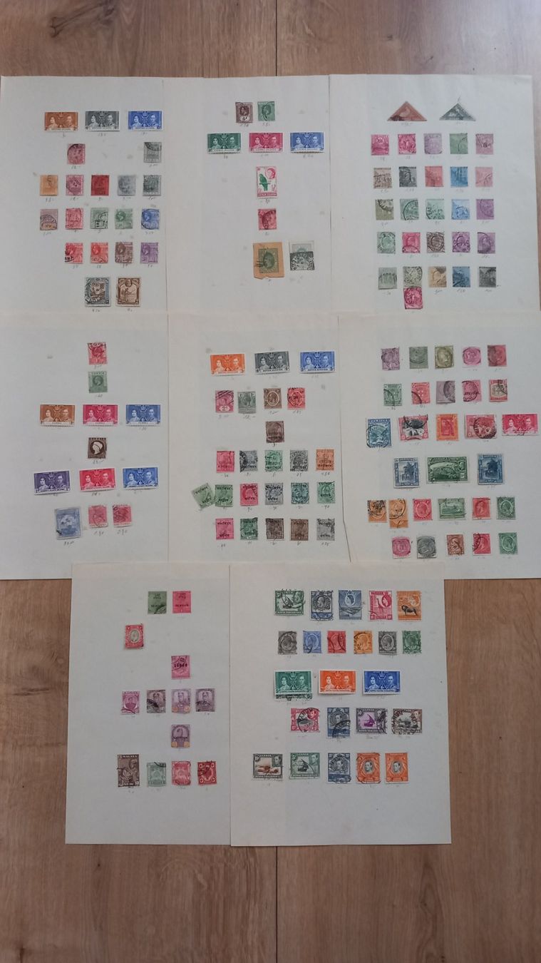 Tous les timbres: Verschiedene Englische Kolonien – D'occasion à Langnau am Albis par Charlytheant
