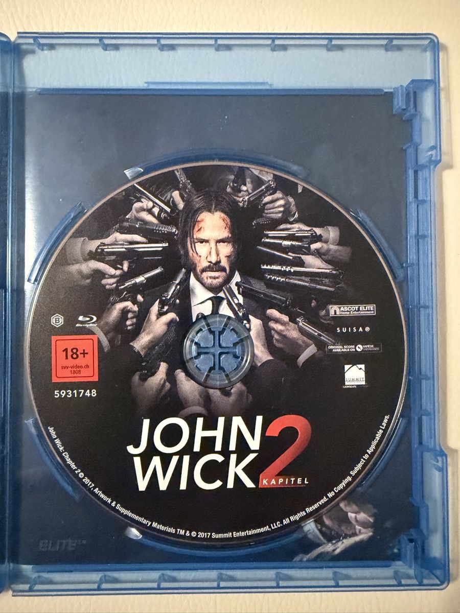 Tutti i DVDs: Blu-ray Film John Wick 2 – Usato da Rorschach venduto da mar_nl6c 1
