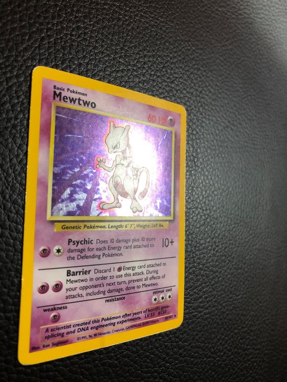 Base Set Mewtwo Holo 10102 Ab 1 Kaufen Auf Ricardo 