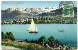 RAPPERSWIL am Zürichsee Segelboot
