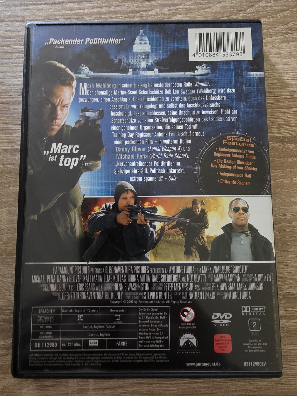 Alle DVDs: Shooter DVD  – Gebraucht aus Zürich von P-editon 1