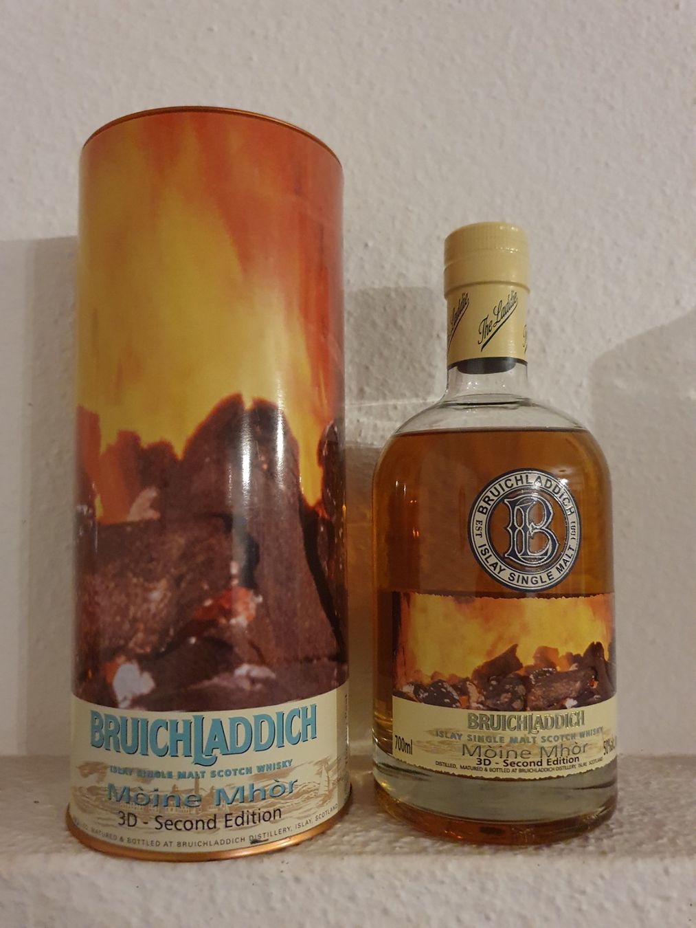Bruichladdich Spirituosen: Bruichladdich Moine Mhor 3D - Second Edition – Neu und originalverpackt aus Langnau am Albis von jer_pm72 1