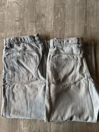 H&M Baggy Jeans hellblau Grösse 164 /170 guter Zustand