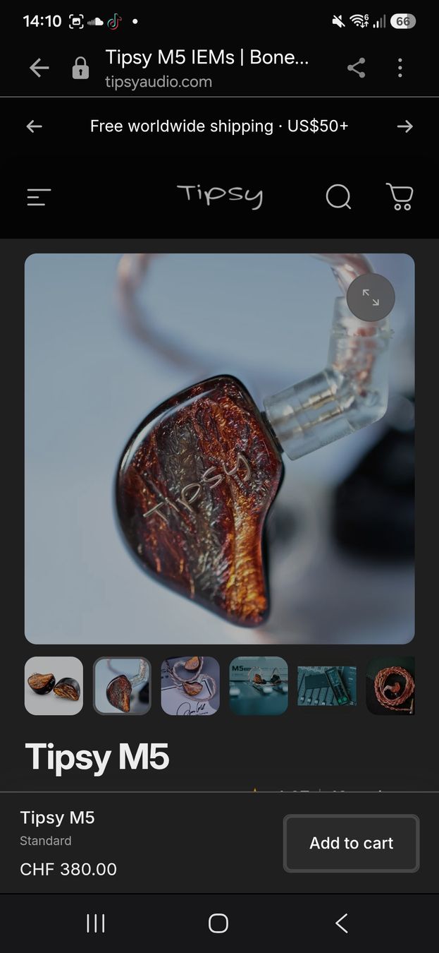 Kopfhörer: Tipsy M5  Gaming in ears – Neu (gemäss Beschreibung) aus Laupen BE von zeh_xd8z 4