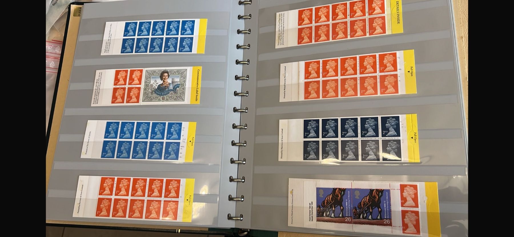 Tutti i francobolli: Grosse Sammlung GB Markenhefte, Nominalwert ca. CHF 920.- – Usato da Münchenbuchsee venduto da dani1113 4
