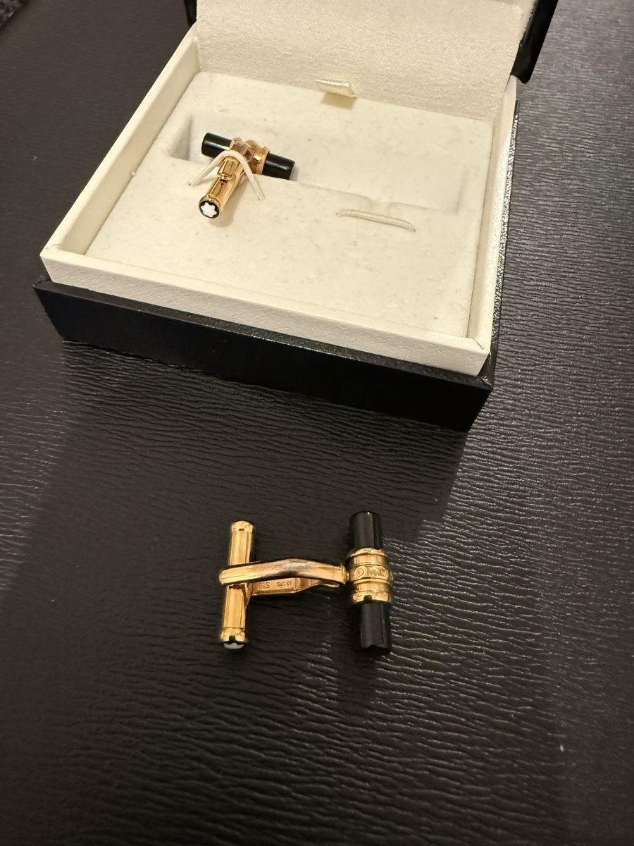 Montblanc Gemelli: LOT MONTBLANC 3 MANSCHETTENKNÖPFE – Usato da Kilchberg ZH venduto da Dorian7 5