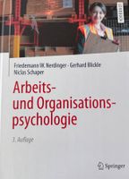 Arbeits- und Organisationspsychologie 3. Auflage Buch