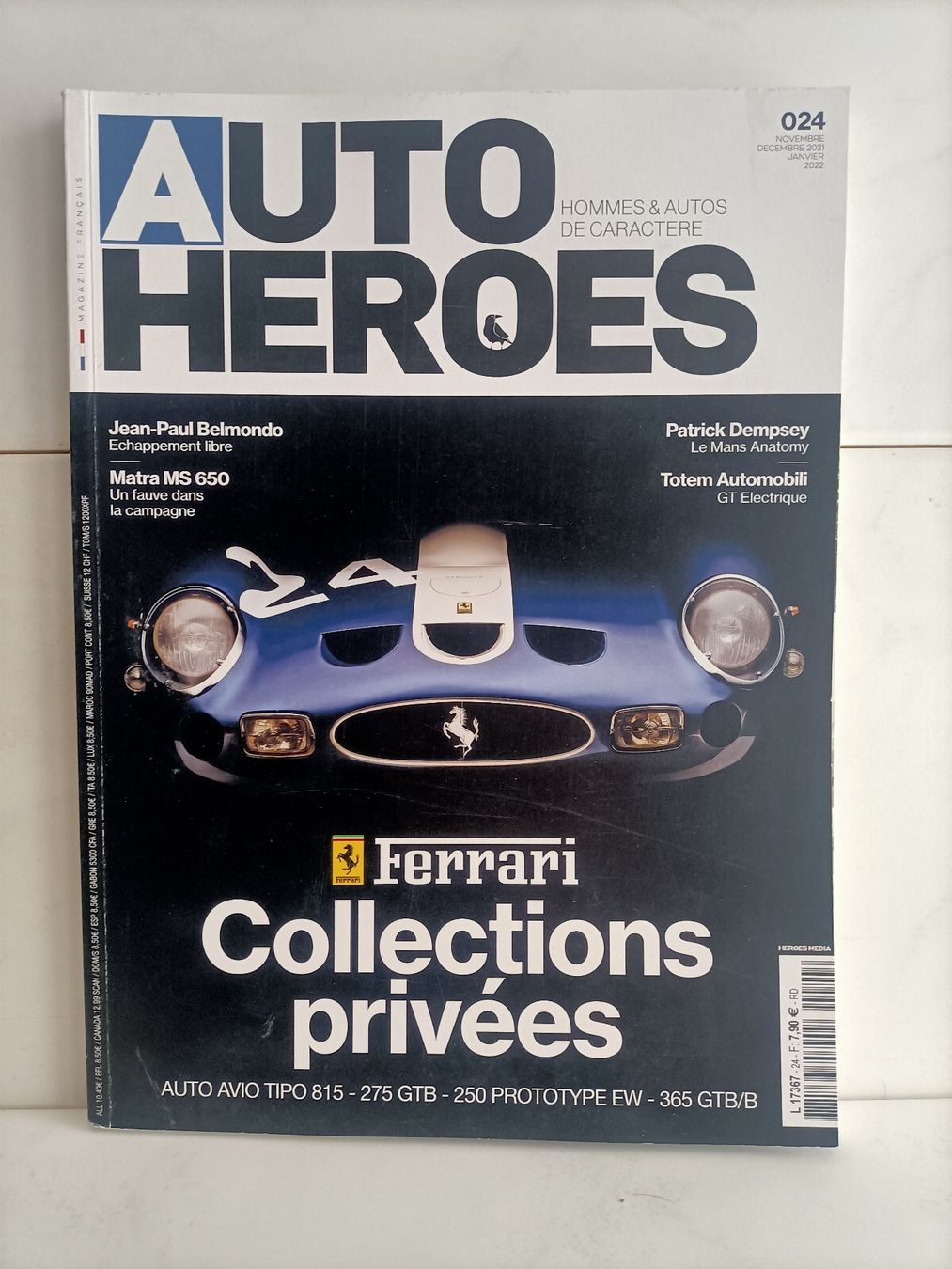 Bücher: Auto Heroes 024 Belmondo Matra Ferrari – Gebraucht aus crans montana von AB3963