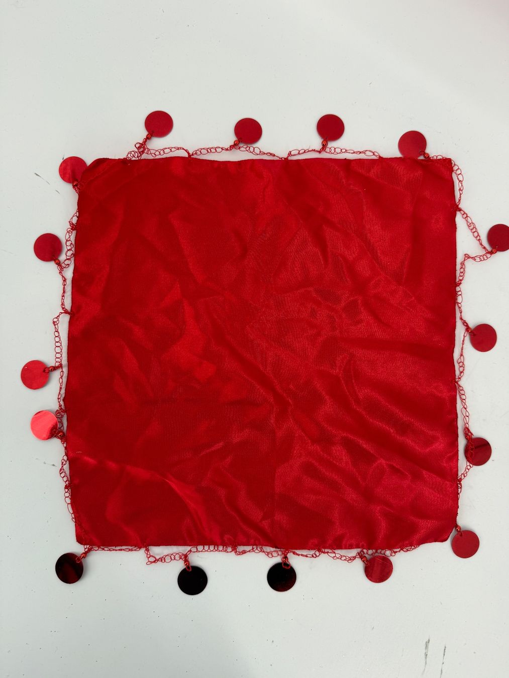 Tutte le decorazioni: Kleines festlich Deko Tuch 26x26cm – Usato da Auenstein venduto da moin.
