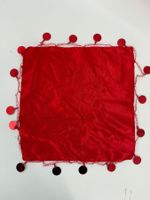 Kleines festlich Deko Tuch 26x26cm