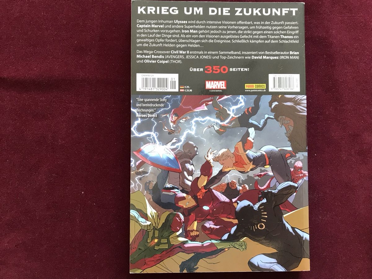 Comics: Marvel Civil War II Comic Buch Brian Michael Bendis – Gebraucht aus Basel von bom_p2ql 1