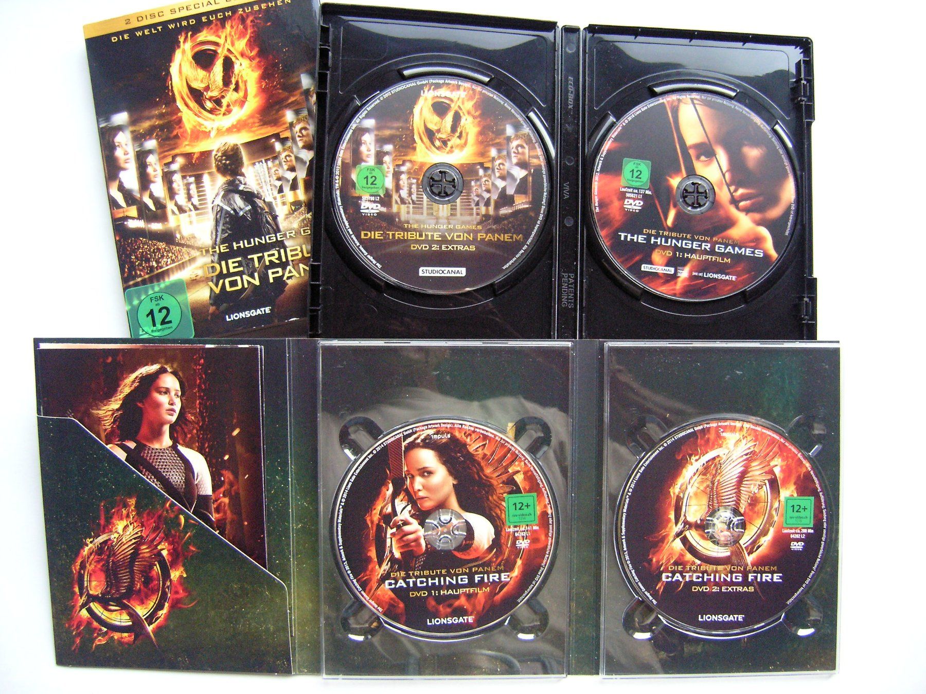 Tutti i DVDs: Die Tribute von Panem - Complete DVD Collection – Usato da Zuzwil SG venduto da vette13 2