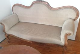 Antikes Sofa mit zwei Sesseln im Barockstil -Top Zustand