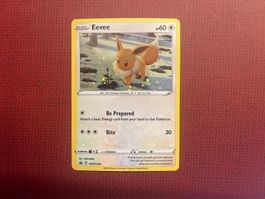 Pokemon Eevee Holo Promo SWSH190