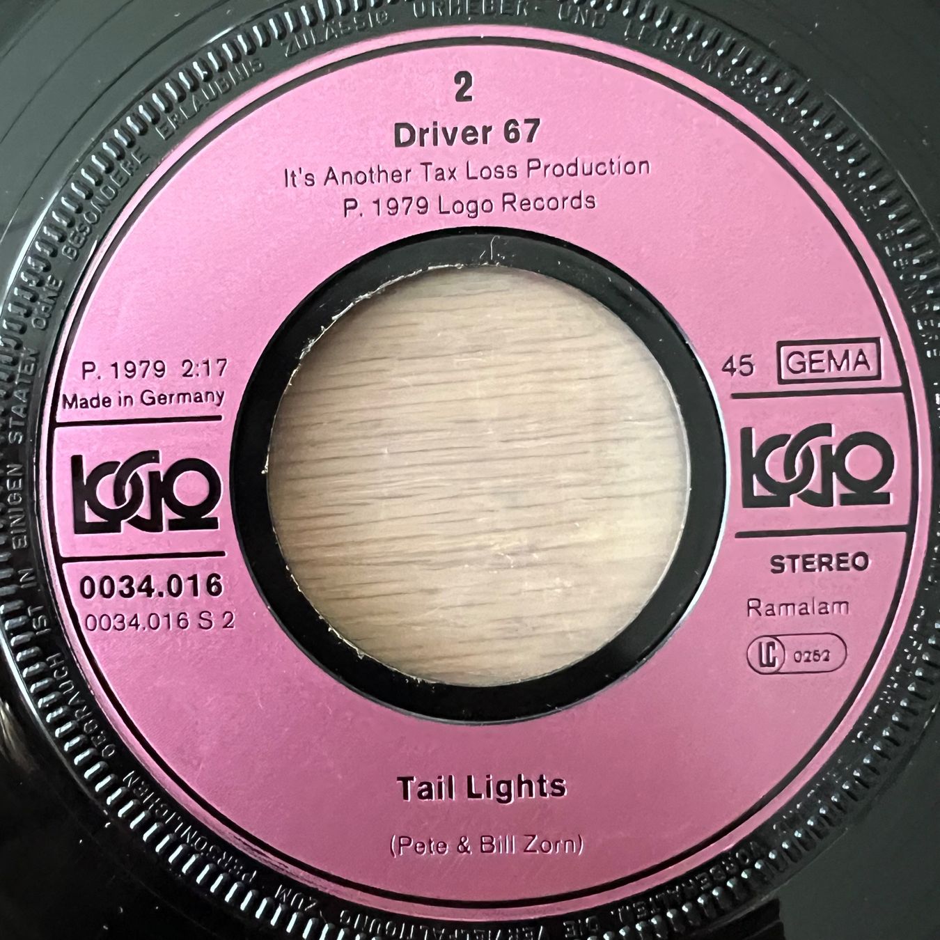 Vinyles: Driver 67 - Headlights / 1. D-Press. 1979 – D'occasion à Gais par soundcave57 3