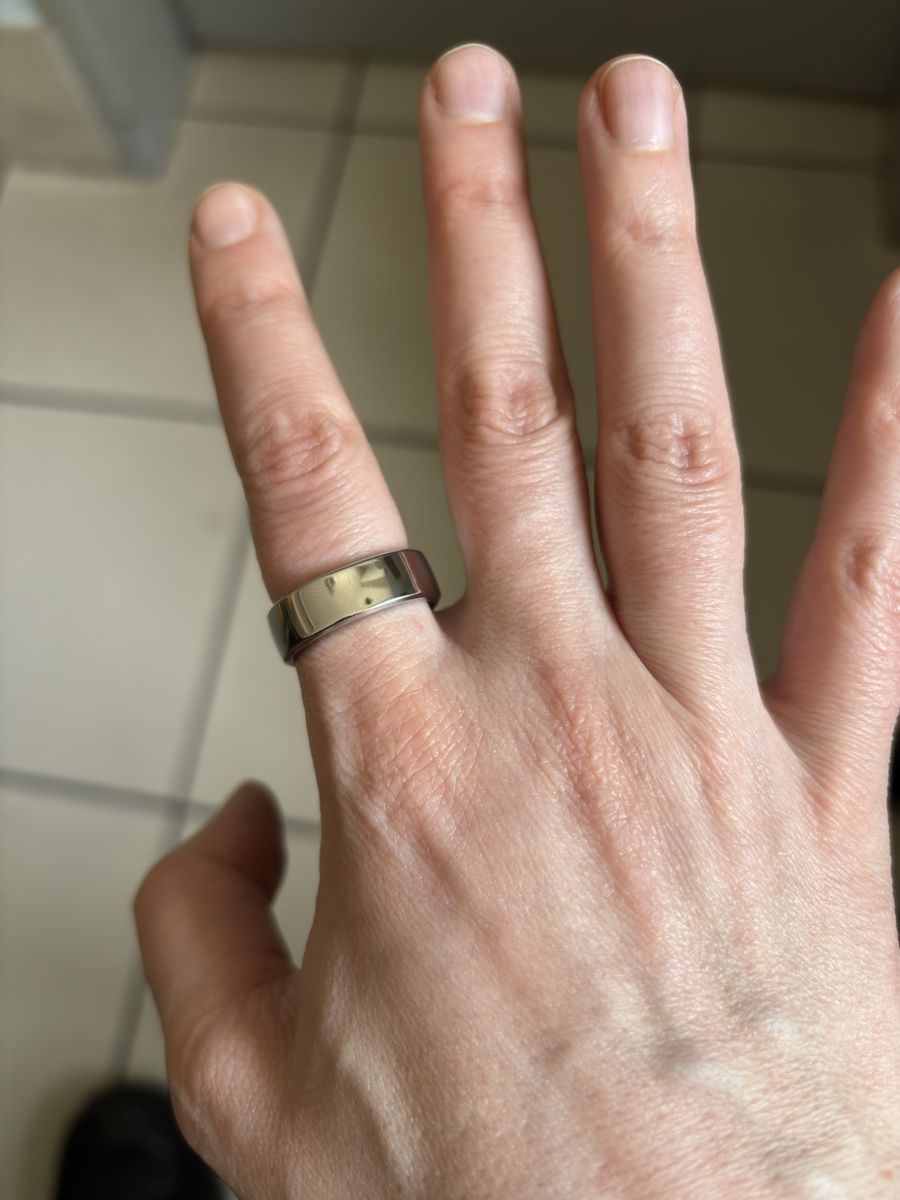 Anelli: RingConn Smart Ring Gen 2 - Silver - Size 8 – Usato da Bironico venduto da Koalaboss 1