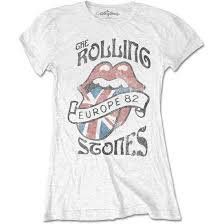 The Rolling Stones Europe '82 Lady Shirt Grösse L