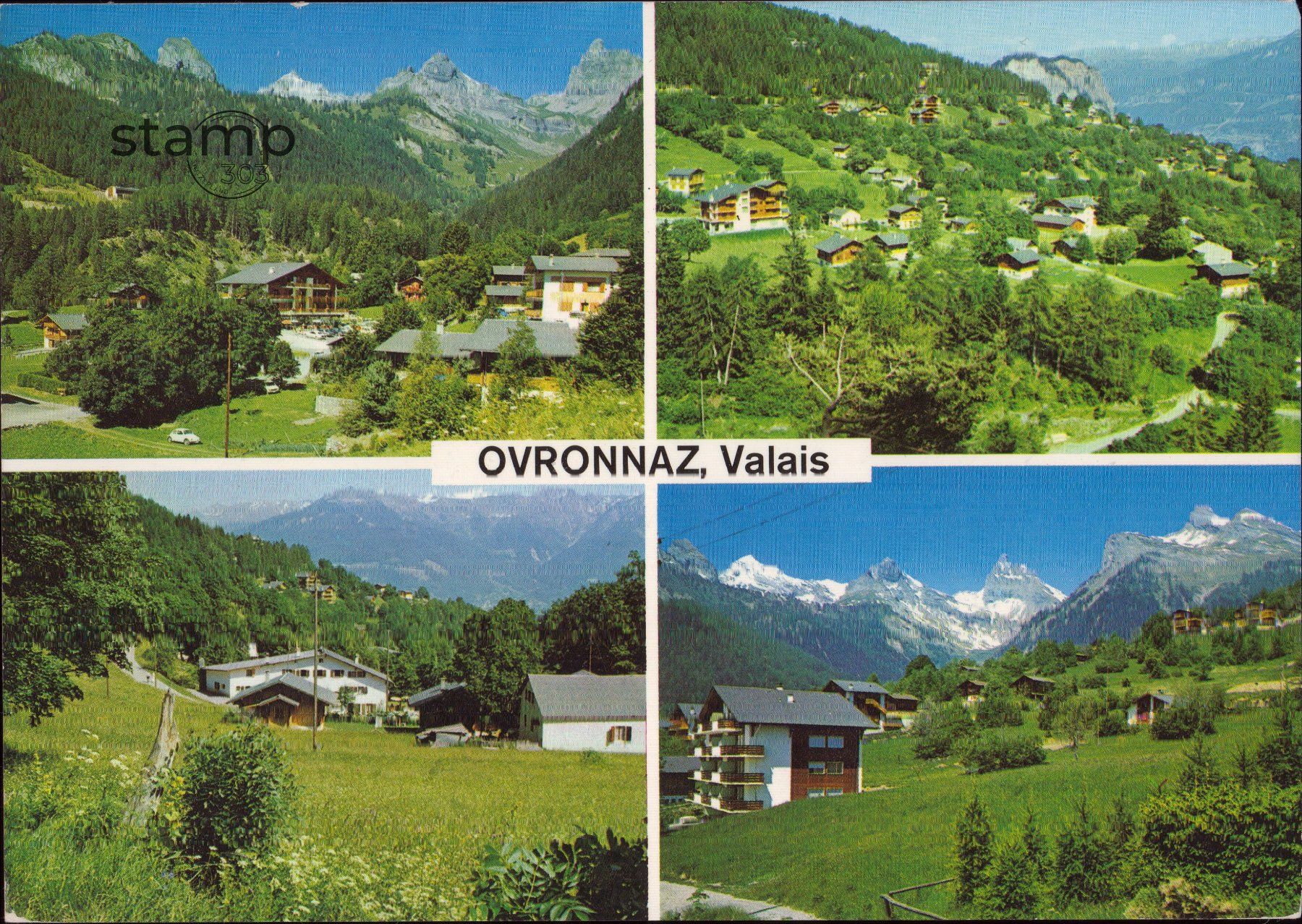 Cartes postales: 1987 AK Ovronnaz – D'occasion à Eggersriet par stamp303