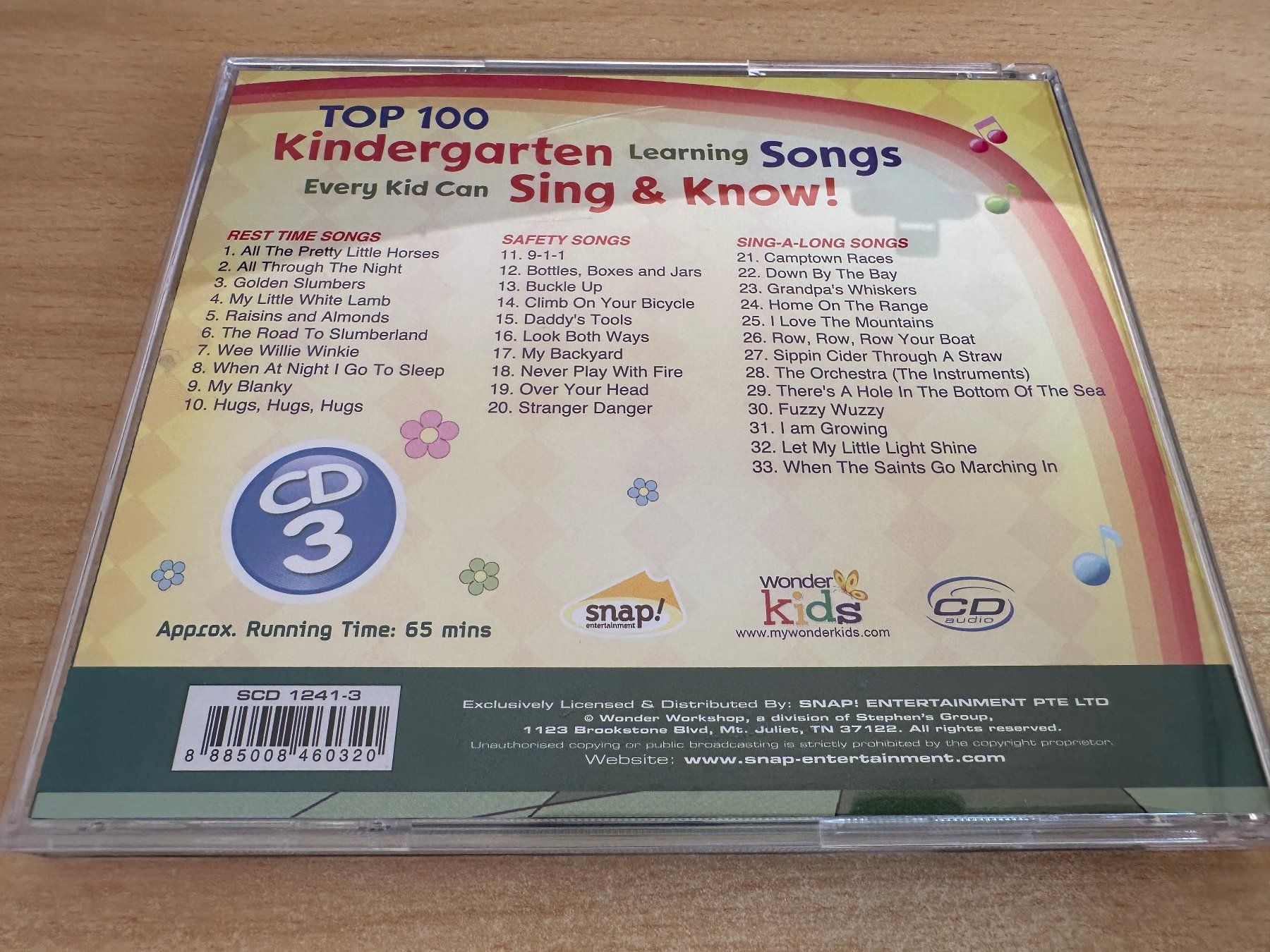 CDs: Top 100 Kindergarten Learning Songs Every Kid Can Sing 3 CD – Gebraucht aus Rikon im Tösstal von Alpenmutz 7