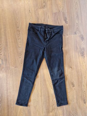 Stretch Jeans schwarz American Eagle Gr. US 12 (Damen)
