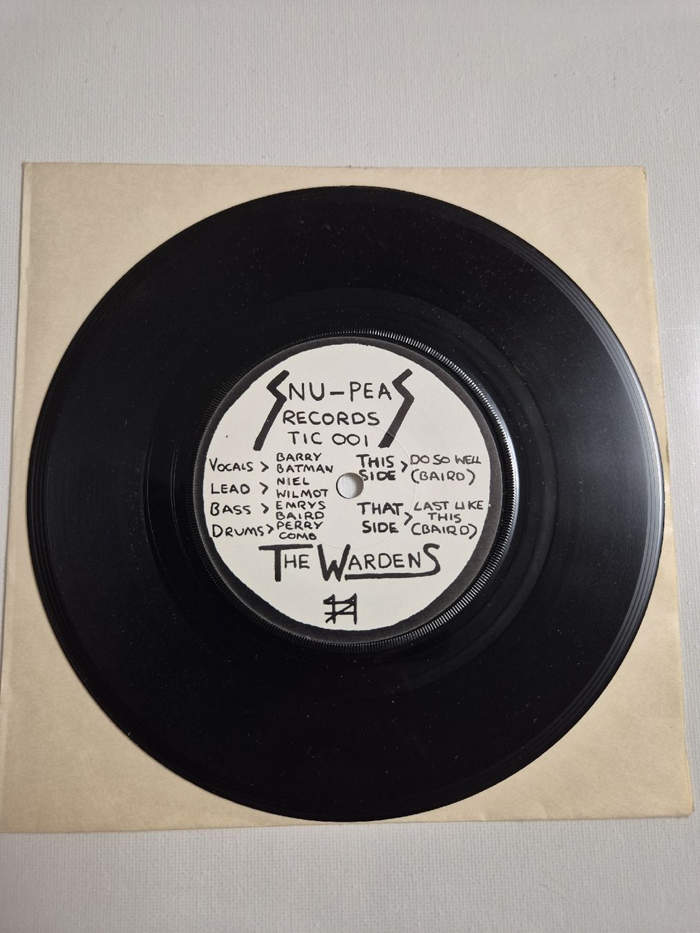 Dischi in vinile: The Wardens - Last Like This do so well - Single 7 – Nuovo (secondo la descrizione) da Uster venduto da newwave0 3