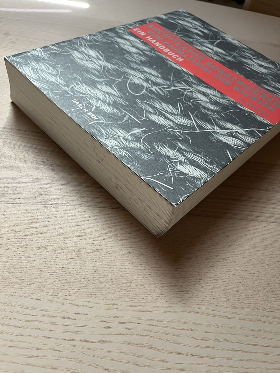Bücher: Buch Architektur konstruieren  – Gebraucht aus Bern von fel_r5br 3