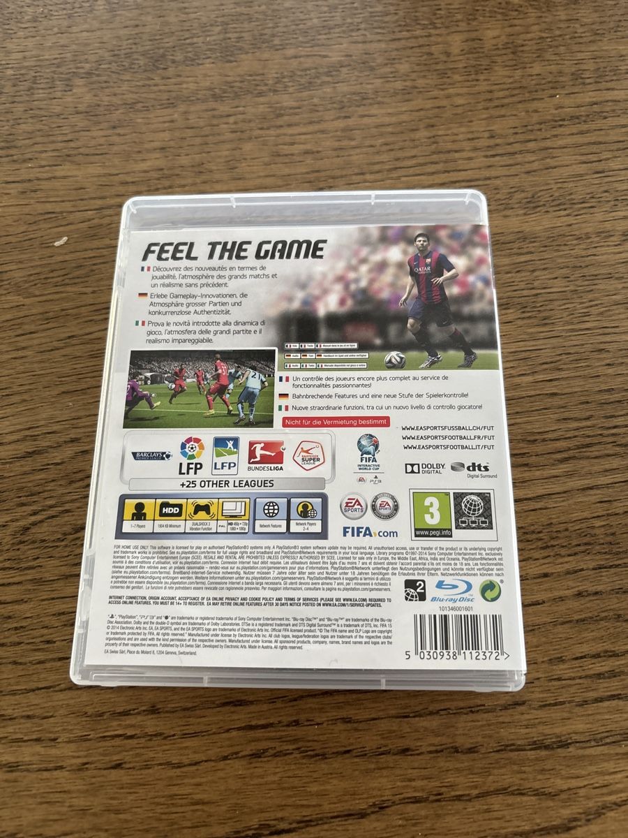 Sony Spiele: FIFA 15 PS3 Occasion Zustand Gut – Gebraucht aus Oberdorf BL von nil_5tdg 2