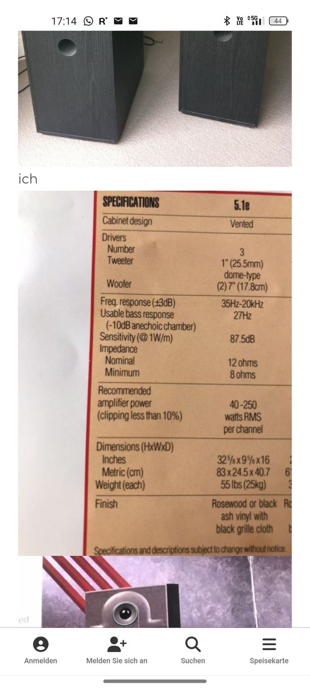 Lautsprecher: Polypropylen Tieftöner Woofer 200mm – Gebraucht aus Steffisburg von zulg03 6